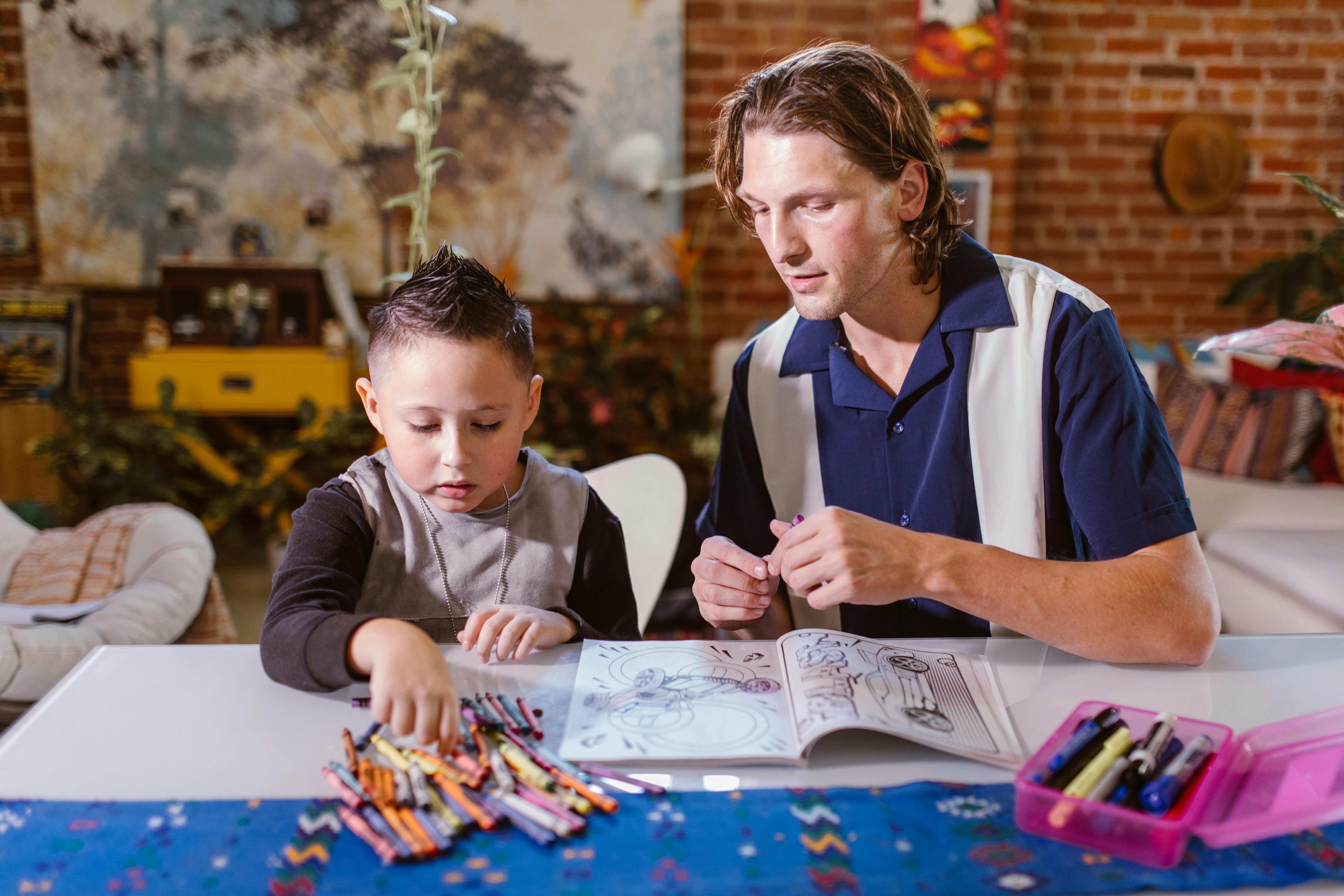 Child coloring with Anxiety and depression in Brentwood and Ballwin, MO