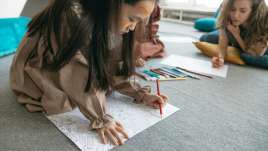 Child coloring with Anxiety and depression in St. Louis, MO